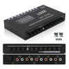 7 Band Car Equalizer Multifunctional Car Audio EQ Tuning Crossover Amplifier Parametric Equalizer Car Audio Equalizer-WAYBIKER