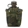 1L Outdoor Military Canteen Bottle Camping Hiking Backpacking Survival Water Bottle Kettle with Cover Sports Bottles-WAYBIKER