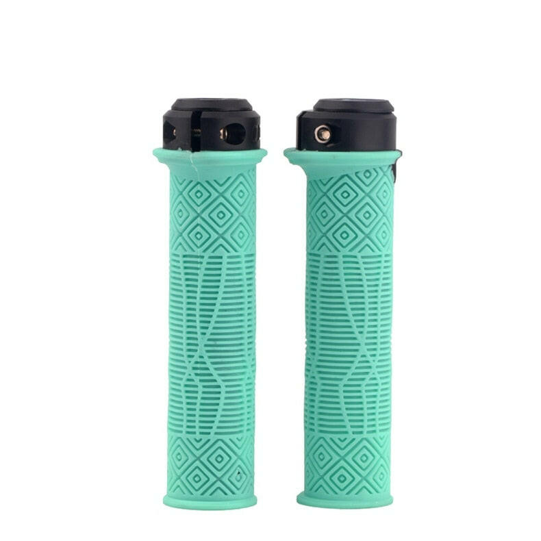 ODI MTB Bicycle Grip Lock 22.2mm Rubber Handlebar Grips Soft Antislip End Fit Fold BMX XC Balance Bicycle grip Bike Accessories-WAYBIKER