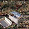 1.1L Outdoor Camping Storage Box Travel BBQ Utensils Organizer Seasoning Bottle Storage Box Portable Desktop Tissue Container-WAYBIKER