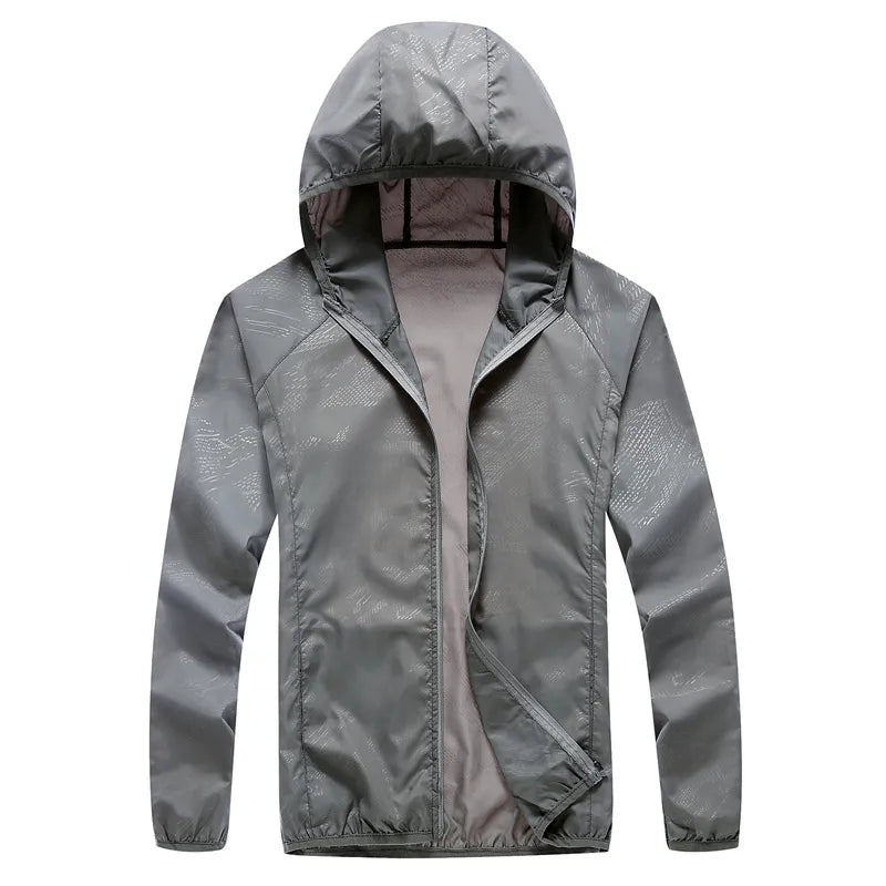Men Women Hiking Jacket Waterproof Camping Cycling Clothes Sun-Protective Outdoor Sports Coats Unisex-WAYBIKER