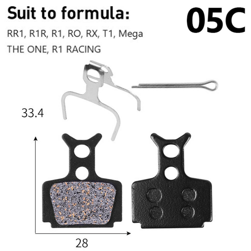 1 Pair/2pcs MTB DISC Brake Pads for Shimano XT DEORE MT200 315 For Magura/TEKTRO/AVID/MEGURA/HAYS Resin/Metal Disc Brake Pads-WAYBIKER