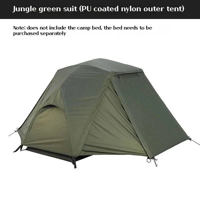 Difeike customer exposed camping beds, tents, single person hiking tents, lightweight overnight shelter for rain protection-WAYBIKER
