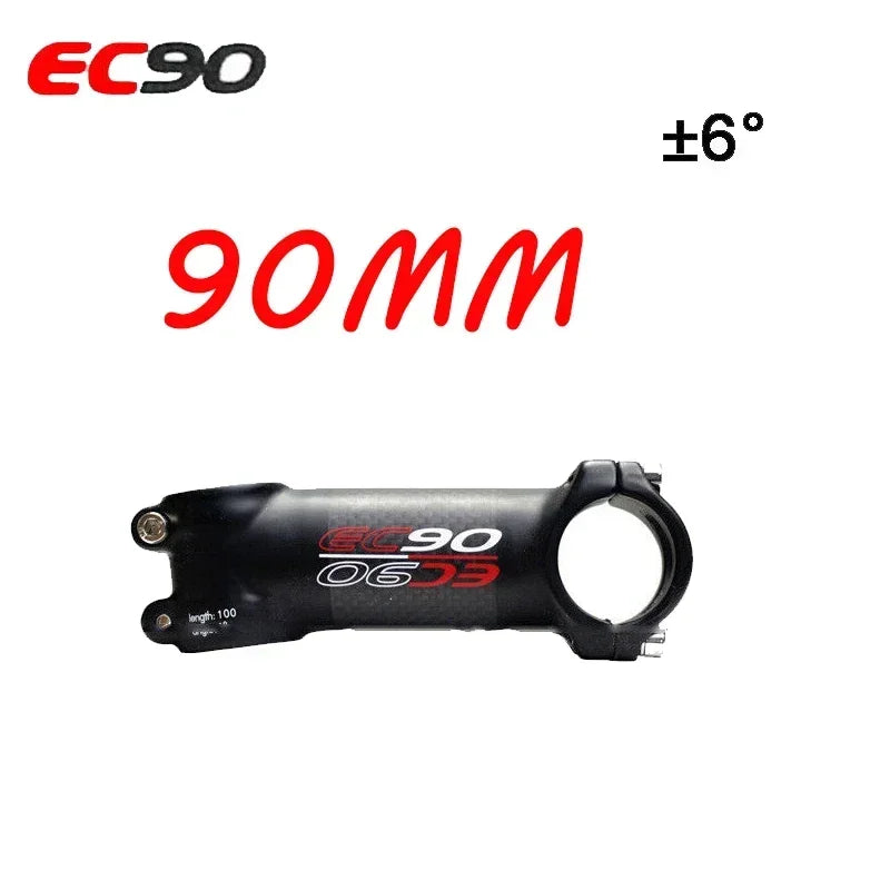 EC90 31.8mm Stem 6/17 Degree MTB Power 60/70/80/90/100/110/120mm Bicycle Handlebar Stem Ultralight Bike Table Cycling Part