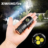 3 LED Flashlight 18350 Torch 1800LM ATR Luminus SST20 Rechargeable USB C Light IP68 Waterproof with Magnet for Hiking Camping-WAYBIKER