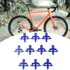 10pcs Bicycle Brake Pad Oil Disc Piston Stop Hydraulic Disc Brake Pads Spacer Insert Spacer Disc Brakes MTB Bike Parts