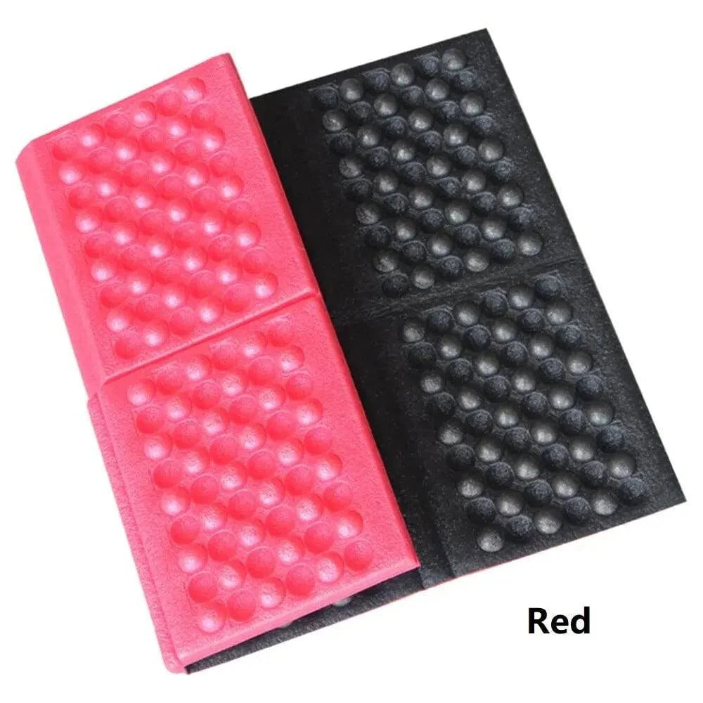 Honeycomb Massage Mat 6-Fold XPE Cushion Outdoor Hiking Camping Training Park Foldable Pillow Picnic Sitting Moisture-proof Pad-WAYBIKER