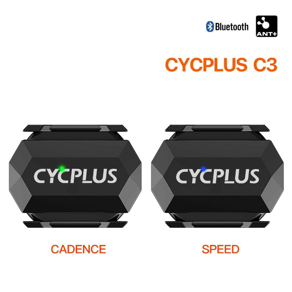CYCPLUS Cadence Speed Dual Sensor Cycling Bicycle Accessories ANT+ BLE 5.0 Speedometer for XOSS Strava Bike Computer-WAYBIKER