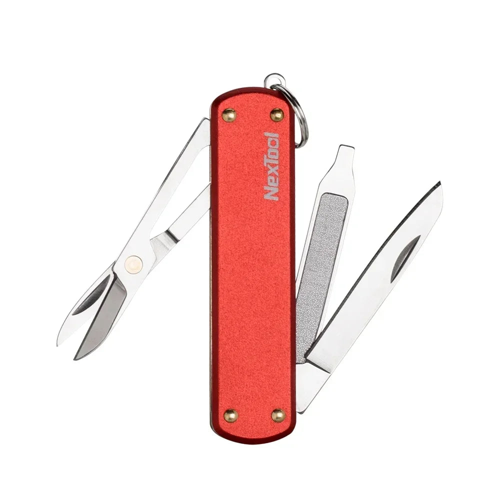 Xiaomi NexTool  Mini Knife Multitool Folding Scissors Screwdriver Pocket Knife Portable Outdoor Cutter Multipurpose Repair Tools-WAYBIKER