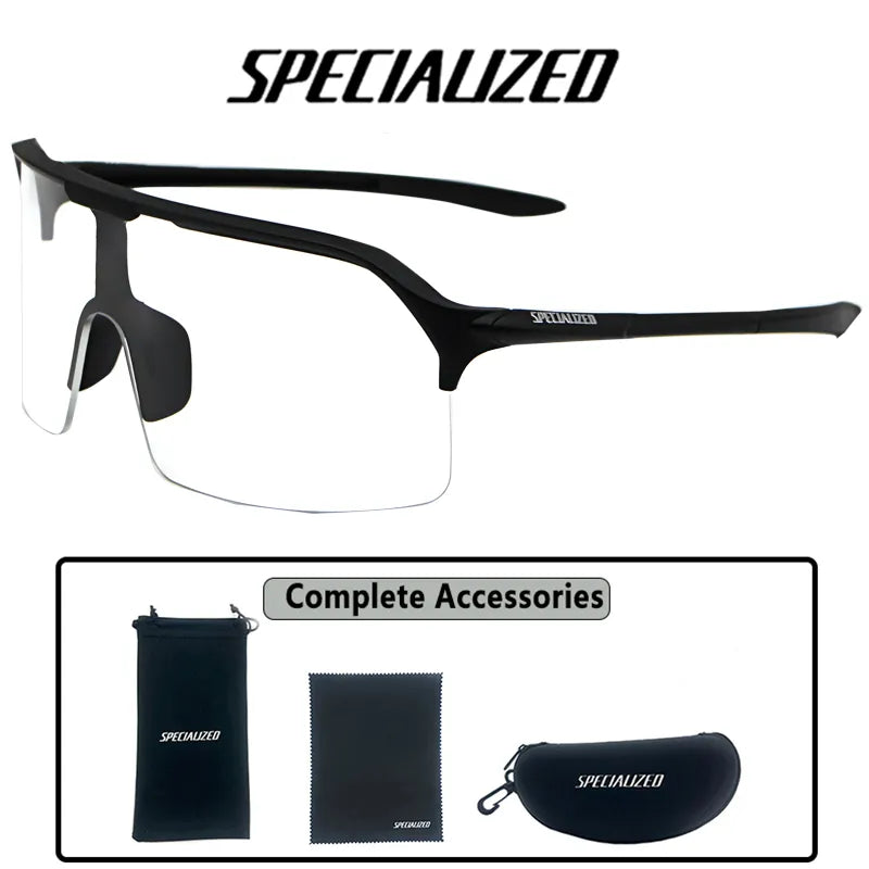 Cycling Sunglasses for Men Women Sport Polarized Lens Outdoor Goggles Bike Riding Glasses Bicycle Windproof Eyewear-WAYBIKER