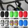 2pcs High Elastic EVA Bicycle Handlebar Tape Camouflage Anti-Slip Damping Cycling Road Bike Handle Belt Wraps with Bar End Plugs-WAYBIKER