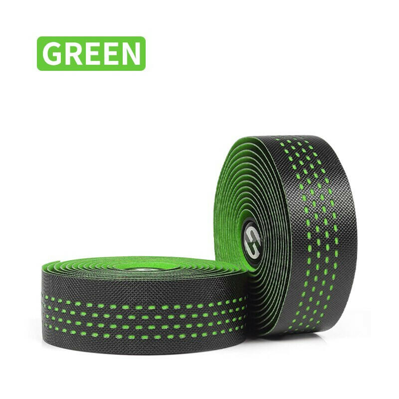 TOSEEK Bike Tape PU+EVA Bicycle Handlebar Tapes Ventilation Woave Leather Bicycle Accessories Road Bike Bar Tape Handlebar