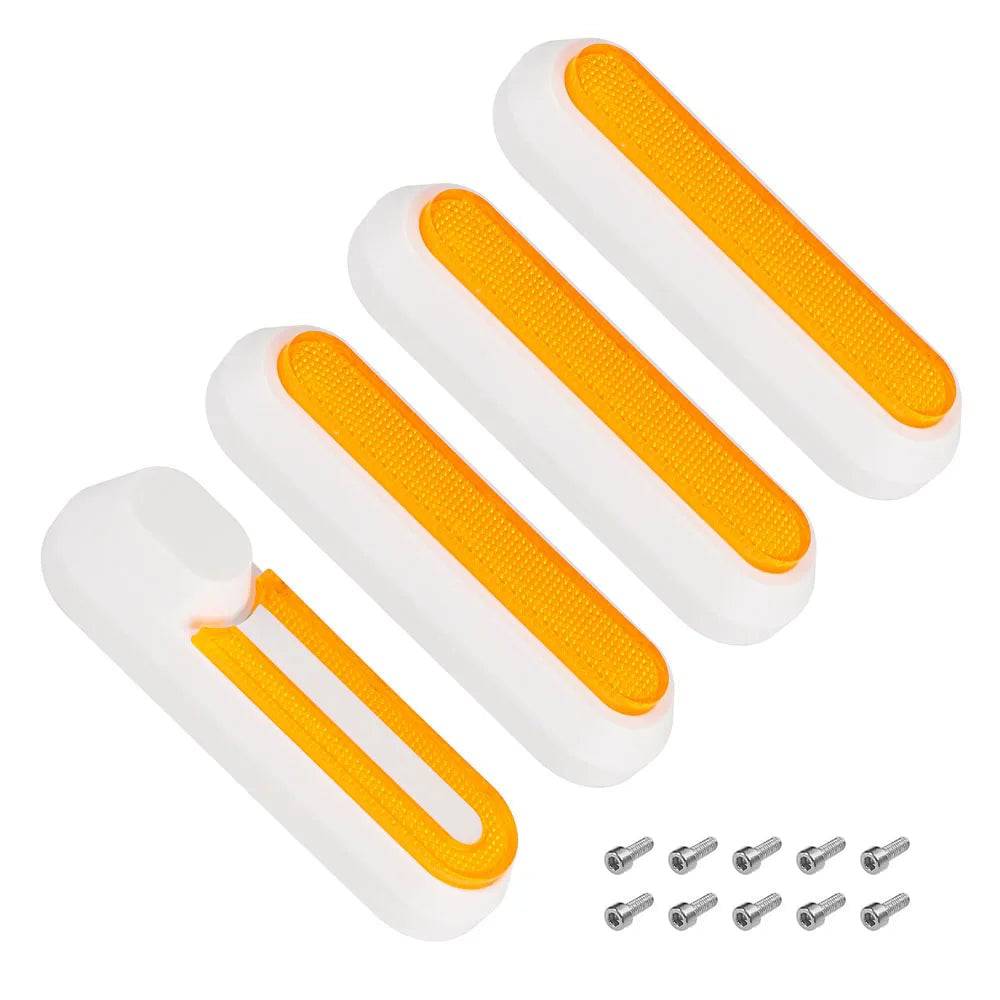 Front Fork Rear Wheel Protection Cover for Xiaomi 1S Pro 2 MI3 Electric Scooter Hub Cap Reflective Protect White Red Blue Shells-WAYBIKER