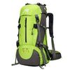50L Hiking Backpack Waterproof Camping Backpack with Rain Cover Travel Day Pack Bag with Shoe Compartment for Outdoor Climbing-WAYBIKER