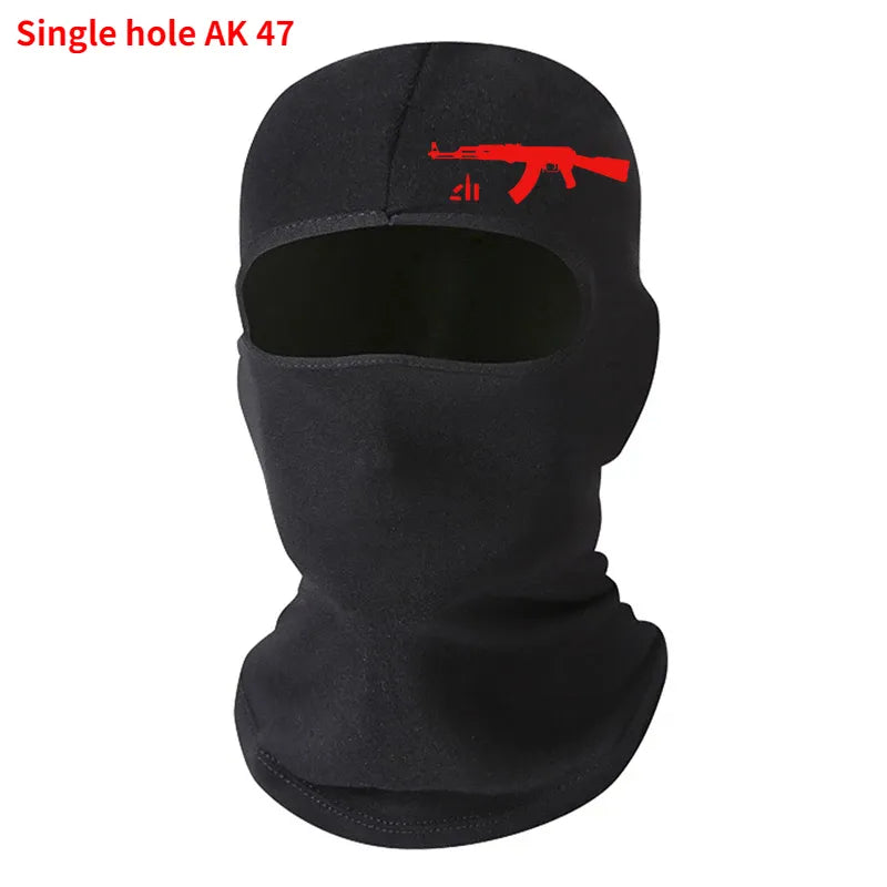 Full Face Cover Balaclava Hat Army Tactical CS Winter Ski Cycling Hat Sun protection Scarf Outdoor Sports Warm Face Masks-WAYBIKER