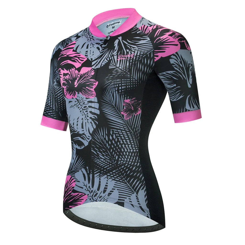 Cycling Clothing 2023 VENDULL Women Cycling Jersey Tops Summer Racing Short Sleeve MTB Bike Jersey Shirt Ropa Ciclismo Maillot-WAYBIKER