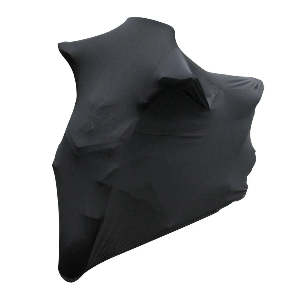 Universal Motorcycle Cover All Weather for Motorcycles, Elastic Outdoor Against Dust Full Cover Sun UV Protection-WAYBIKER