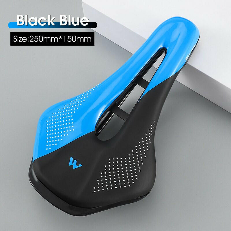 WEST BIKING Bicycle Saddle MTB Road Bike Saddles Mountain Bike Racing Saddle PU Shockproof Seat Cushion Cycling Accessories-WAYBIKER