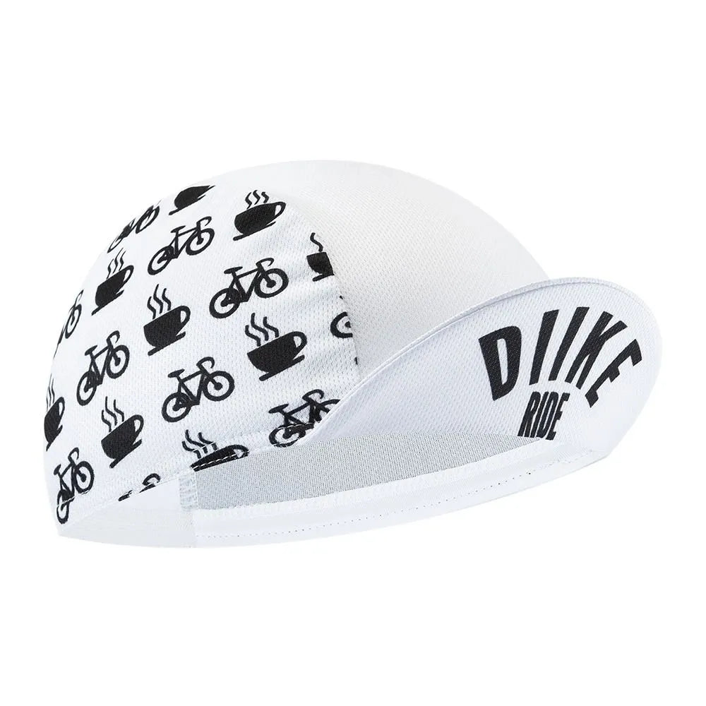 Retro Beer Coffee Ice Cream Cartoon Polyester Cycling Caps Bicycle Quick Dry Sports Hats Summer Bike Balaclava-WAYBIKER