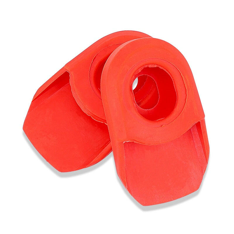 Leybcle Bicycle Crank Protector Carbon Crankset Silicone Gel Cover Protective Sleeve Bicycle Boots 2pcs Bicycle Accessories-WAYBIKER