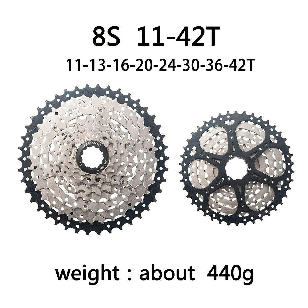 SENSAH Mountain Bike 8 9 10 11 12 Speed Velocidade Bicycle Cassette MTB Freewheel Sprocket 40T 42T 46T 50T 52T for HG HUB-WAYBIKER