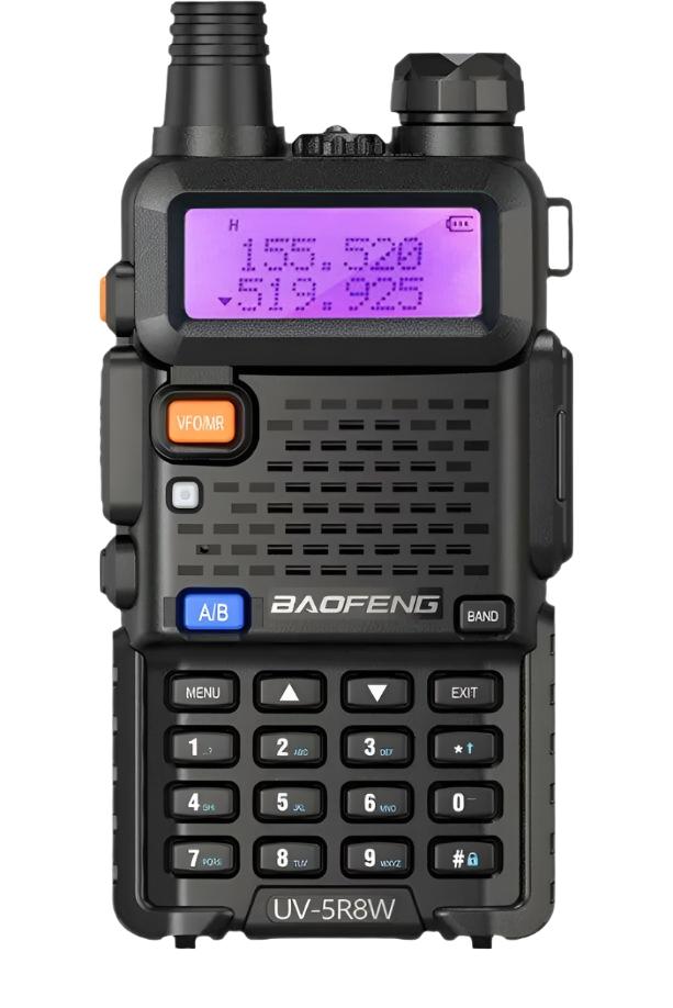 Baofeng Walkie Talkie UV 5R 5W 8W Dual Band Ham Two Way Radio Vhf Uhf FM Radio Handheld Transceiver Hunting 16KM-WAYBIKER
