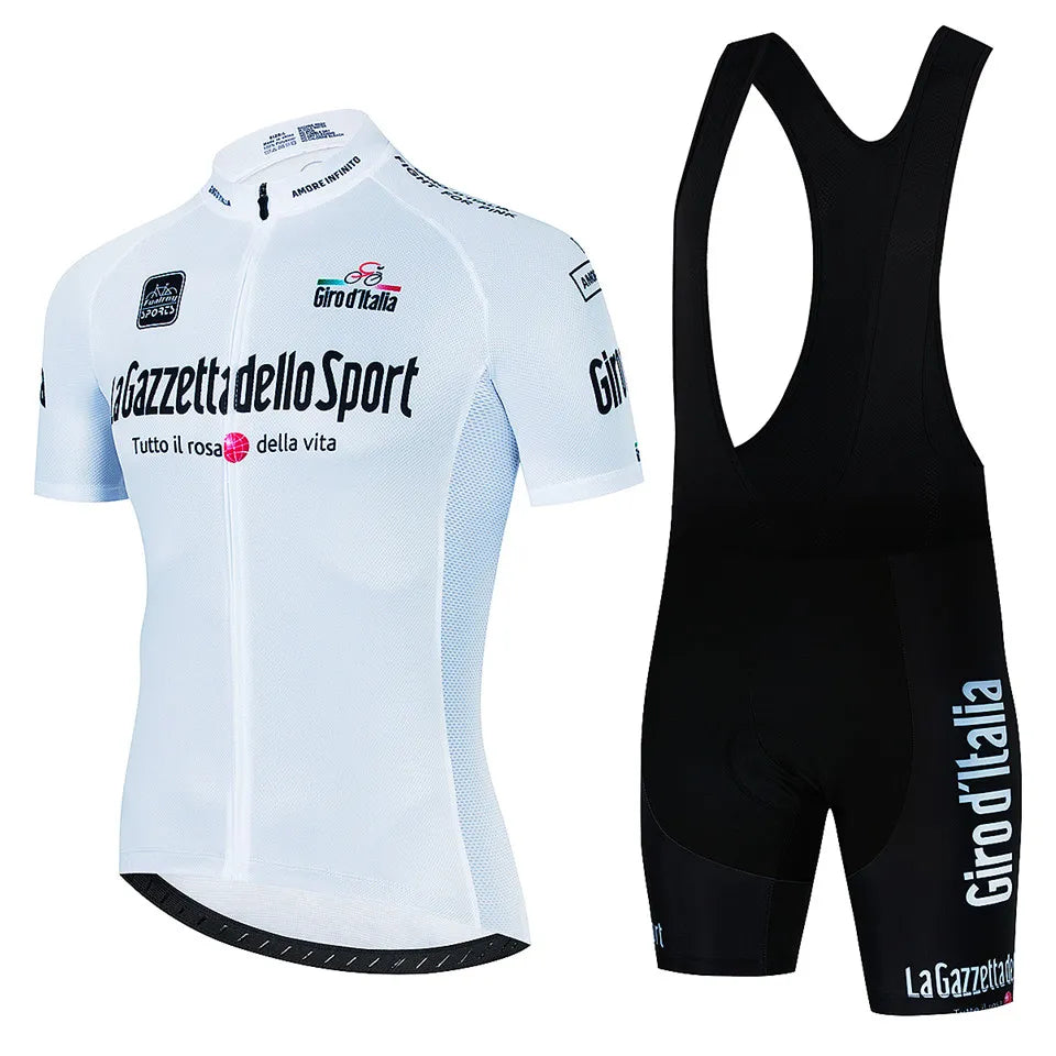 New Tour De Giro D'ITALIA Cycling Jersey Set Summer Cycling Clothing MTB Bike Clothes Uniform Maillot Ropa Ciclismo Cycling Suit-WAYBIKER