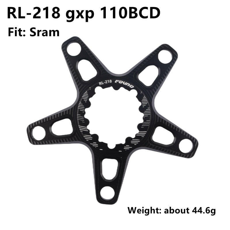 FOVNO Disk Grab Chainring Adapter Spider Converter ML-008/ML-018 104bcd RL-218/RL-228 110bcd 12s 12 Speed Chainring-WAYBIKER