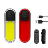 5 Modes Light Bicycle Rear Light Waterproof Bike Light COB USB Rechargeable Mtb Bike Taillights For Cycling Safety-WAYBIKER