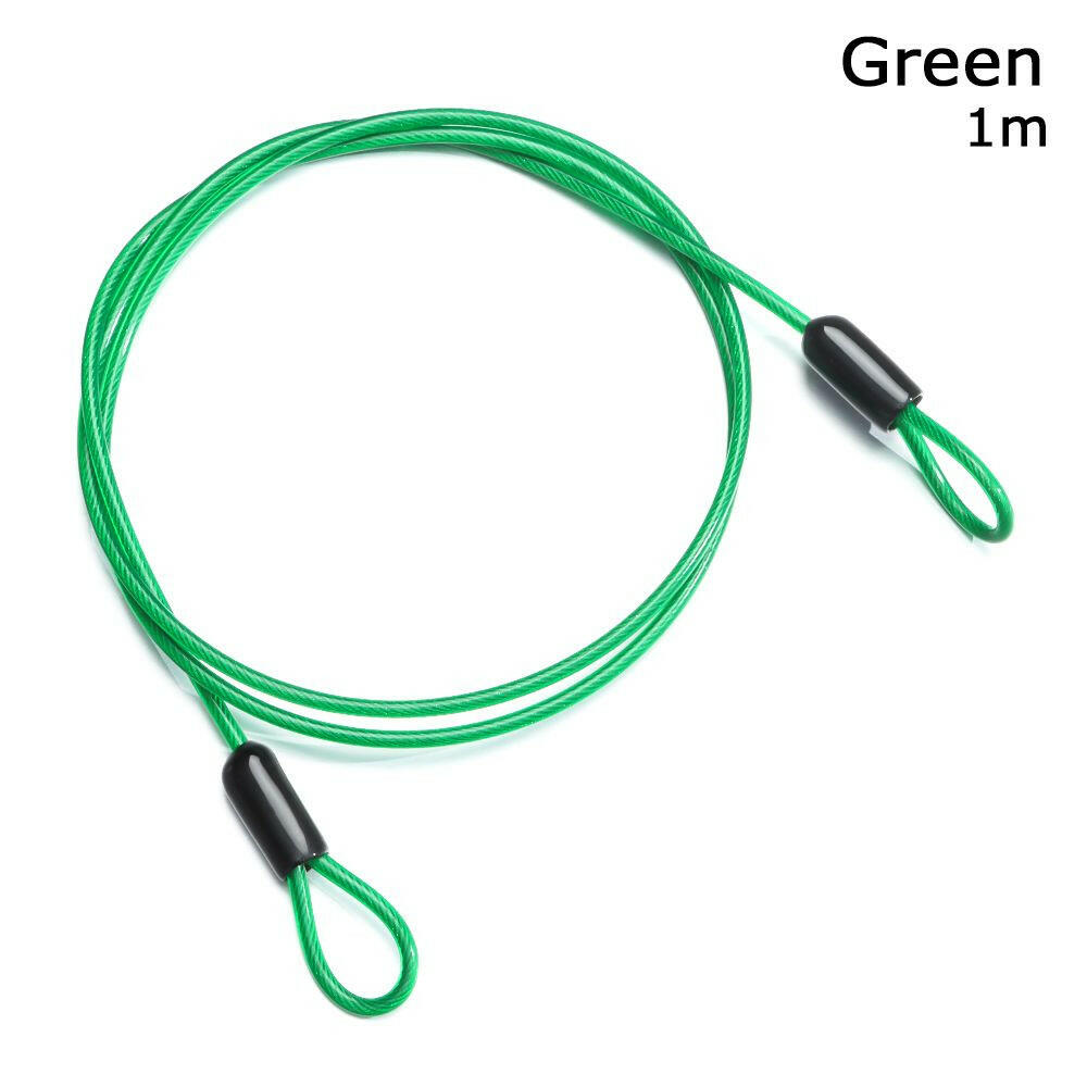 0.5/1/2Meters Bicycle Accessories Bicycle Lock Wire Cycling Strong Steel Cable Lock MTB Road Bike Lock Rope Anti-theft Security