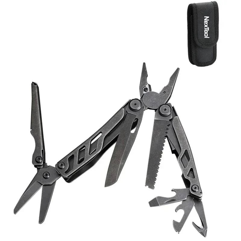 Xiaomi 2024 Newest NexTool Flagship Pro Multitool 16 In 1 Multi Function Tool Folding Pliers Big Scissors Outdoor EDC Equipment-WAYBIKER