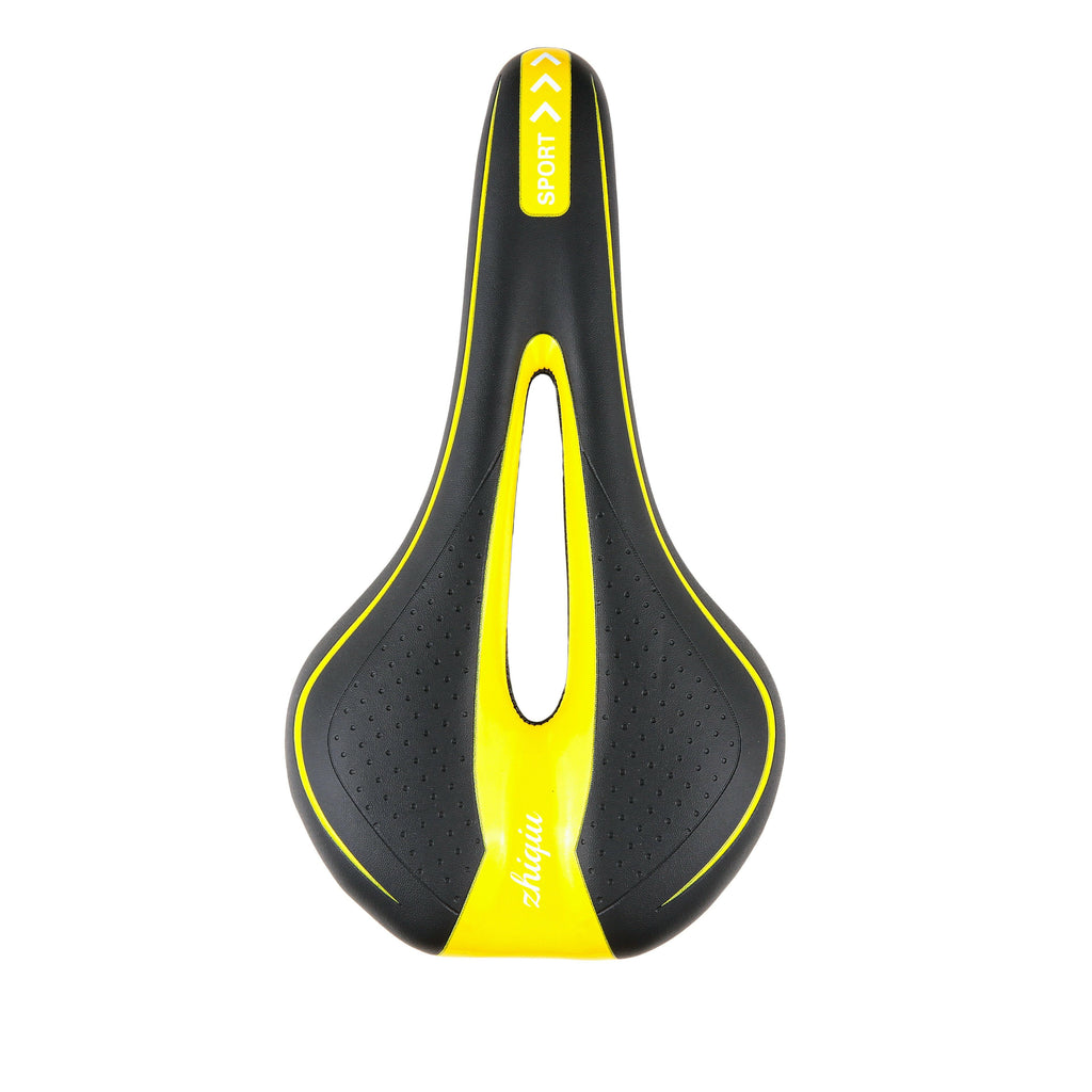 Bike Seat Comfortable Bicycle Saddle with Ergonomic Zone for Men & Women Bike Saddle Universal fit for BMX, MTB & Road Bike-WAYBIKER