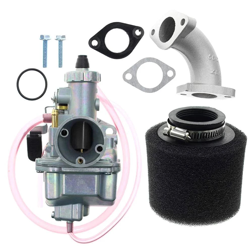 VM22 26mm Carburetor Kit Replacement for Mikuni Intake Pipe Pit Dirt Bike 110cc 125cc 140cc Lifan YX-WAYBIKER