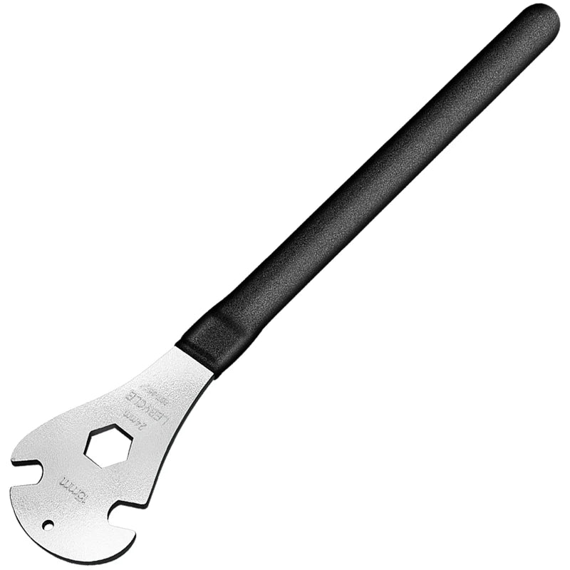 Lebycle Bike Pedal Wrench Extra Long Handle Sturdy Durable Cycling Pedal Spanner Install 15mm Tool Bicycle Accessories-WAYBIKER