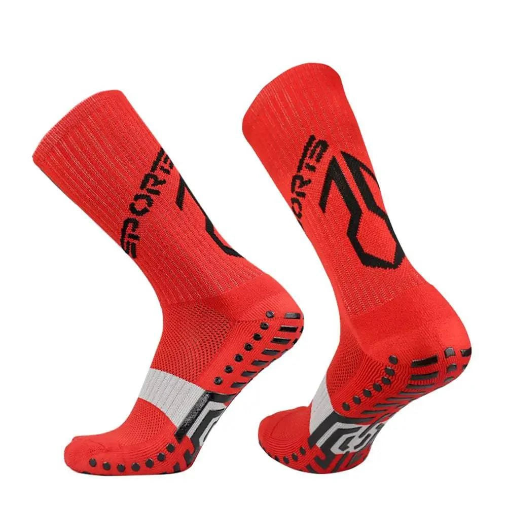 Football Socks Running Socks Anti Slip With Rubber Pad Athletic Socks For Men / Women-WAYBIKER