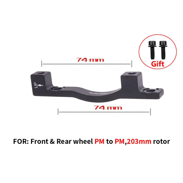 ZTTO Bicycle Brake Rotor 120 140 160 180 203mm 6 in Stainless Steel Hydraulic Brake Rotor MTB Road Bike Disc Brake With T25 Bolt-WAYBIKER