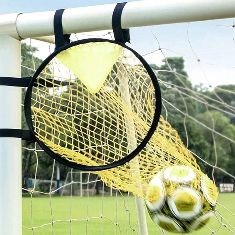 1 Pcs Youth Football Aiming Net Football Training Shooting Target Improve Hit Net Football Net Foldable Net Football Goal Net-WAYBIKER