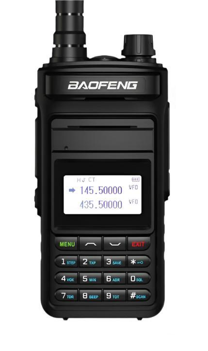 2023 Baofeng UV15 Pro Max True 10W Long Range FM Walkie Talkie 999 Channel Dual Band CB Ham Radio Type-C Charger Two Way Radio-WAYBIKER