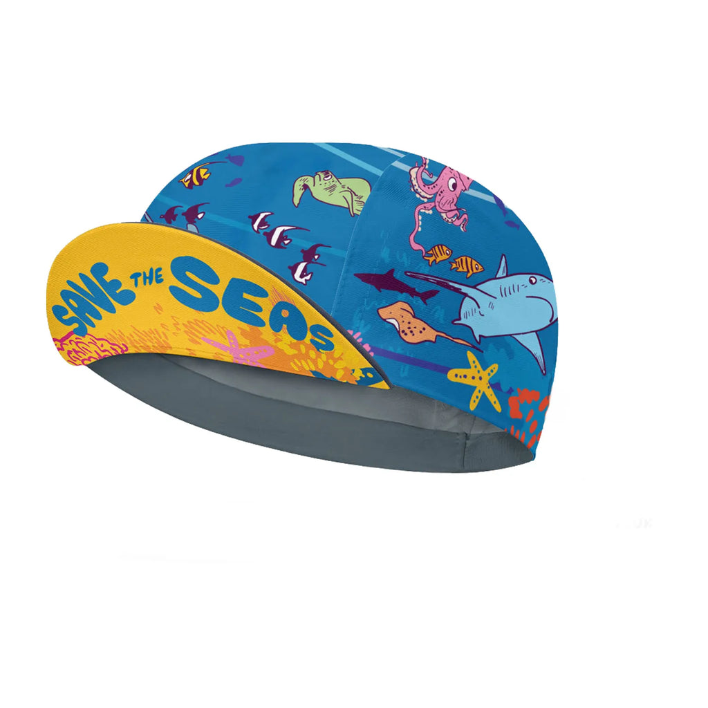 Classic Retro Red Blue Green Polyester Cycling Caps Summer Breathable Sports Quick Dry Bicycle Hat Men And Women-WAYBIKER