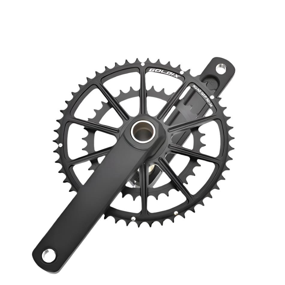 GOLDIX CNC ROAD Crankset for Bicycle Crankset Bottom Bracket ROAD Crank 165/170/175mm Chainring Crown 50-34T 53-39T for Sram AXS-WAYBIKER