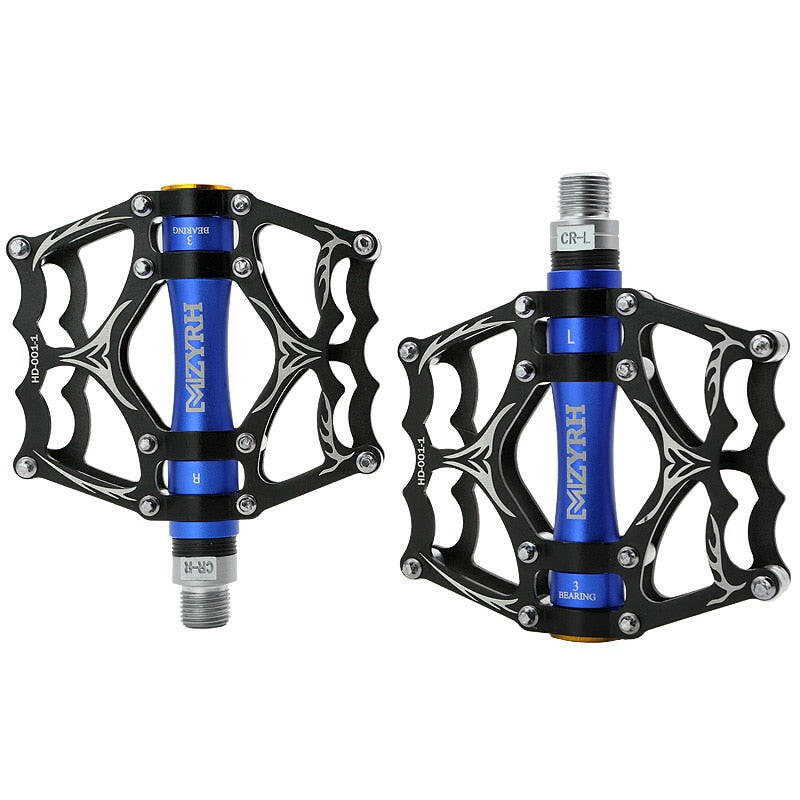 3 Bearings Bicycle Pedals Ultralight Aluminum Road Bmx Mtb Bicycle Pedals Non-Slip Waterproof Bicycle Accessories