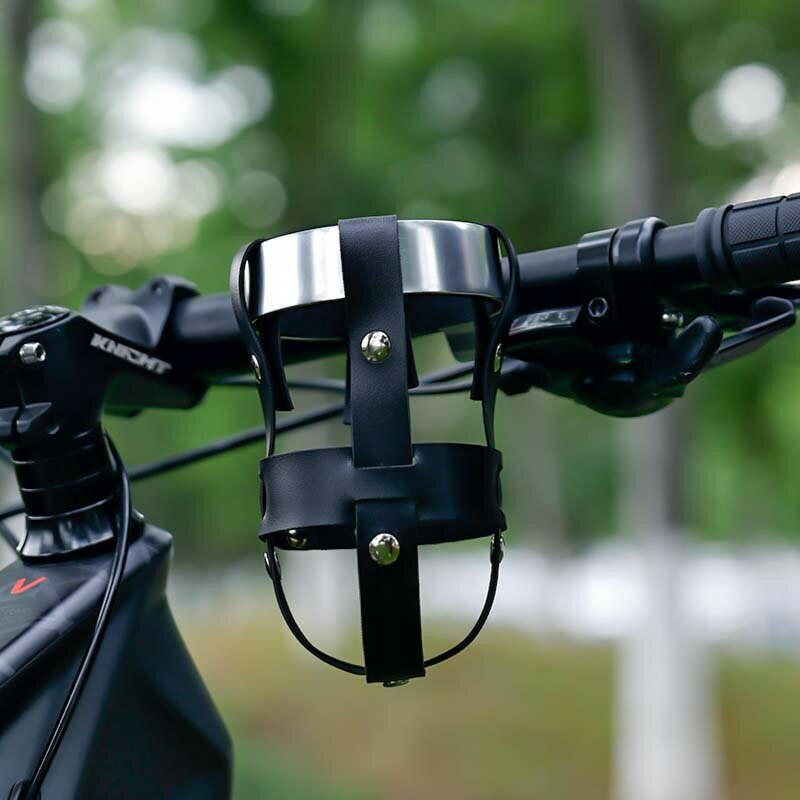 ESLNF Bicycle Water Cup Holder r Retro Aluminum Alloy Hole-Free Water Bottle Rack Mountain Bicycle Water Bottle Holder-WAYBIKER