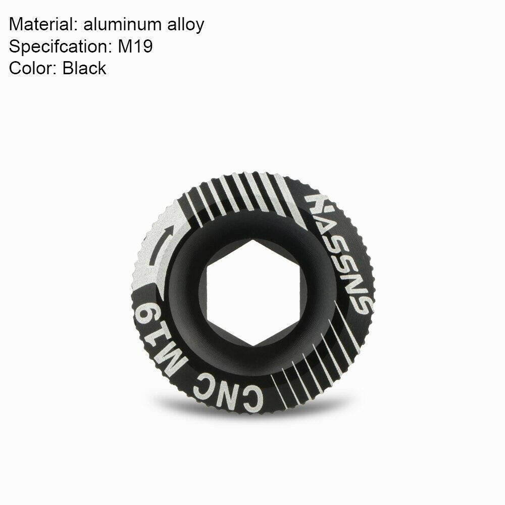 HASSNS Mtb Crank Cover Cap Bicycle Hollowtech Integrated Crankset Screw Mountain Bike Connecting Rods Cover Cap M15/M18/M19/M20-WAYBIKER