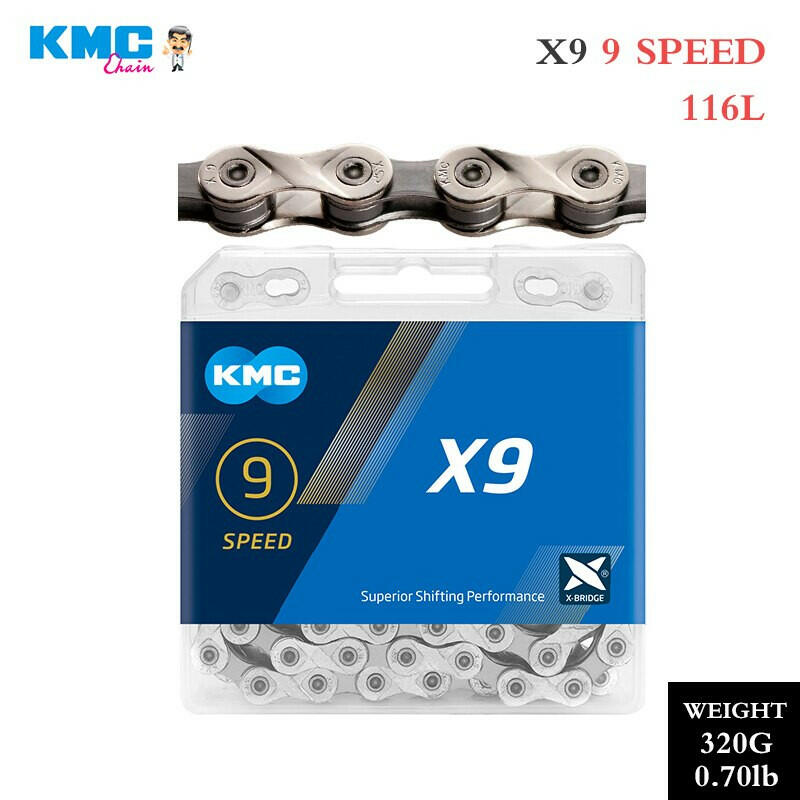 KMC Bike Chain X8 X9 X10 X11 X12 MTB Bicycle Chains 8 9 10 11 12 Speed Road Bike Current Mountain Bike for Shimano Bikes Part-WAYBIKER