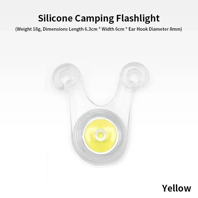 Outdoor Camping Decoration Light LED Tent Rope Hanging Light Backpack Bicycle Warning Tail Light Silicone Campsite Light Light-WAYBIKER