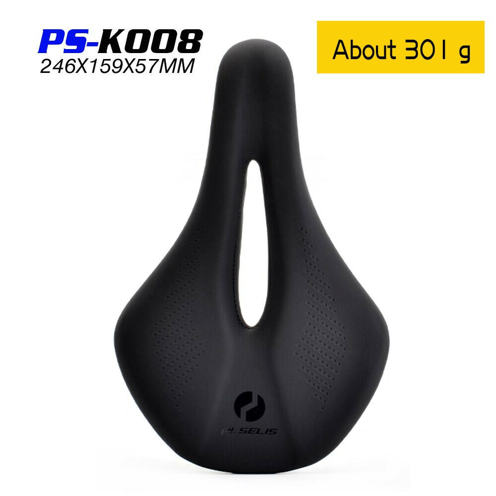 GOLDIX Bicycle Saddle PU Leather Surface Cycling Seat Comfortable Shockproof mountain Bike and Road bike Saddle-WAYBIKER