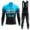 Autumn Cycling Jersey Set Long Sleeve Kit 2023 New HUUB Cycling Clothing Sports breathable Men Road Bike Suit MTB Pants Wear