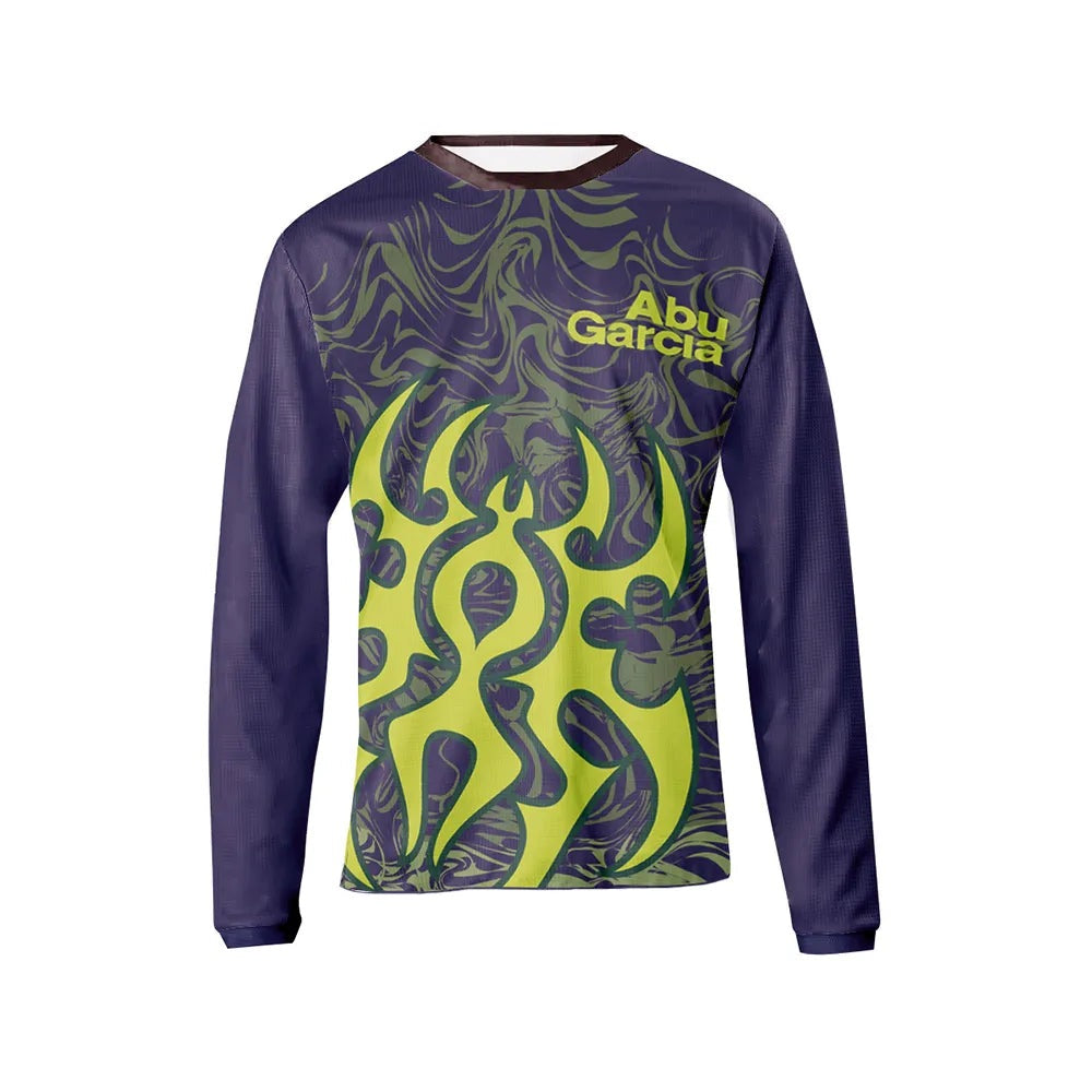 Summer long-sleeved fishing shirt, breathable and quick-drying outdoor men's fishing clothes-WAYBIKER
