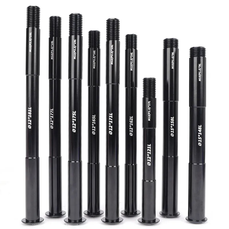 Lebycle MTB Thru Axle Road Bike Shaft Front Rear Skewers Cap 12mm 15mm Wheel Axis Hub X-12 Nut 15x100 12x142 12x100 12x148 15x11-WAYBIKER