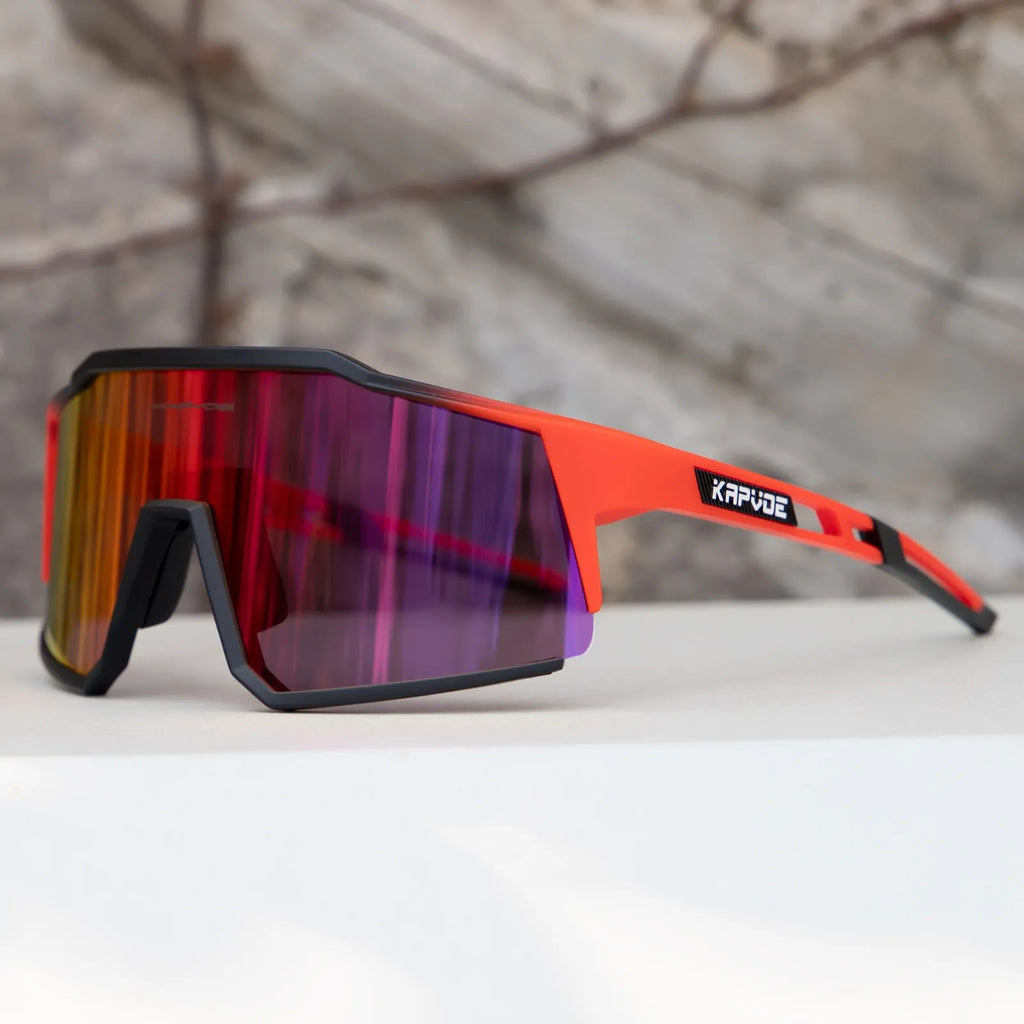 Kapvoe Men Cycling Glasses UV400 Protection Road Bike MTB Outdoor Sports Sunglasses Bicycle Glasses Professional Sport Glasses-WAYBIKER